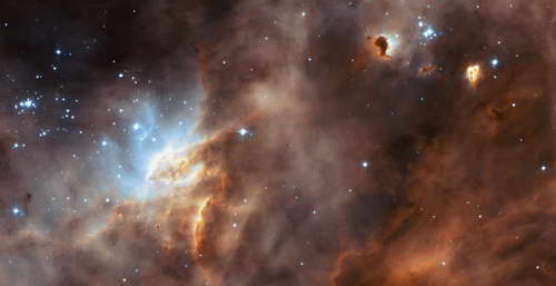 Saturday, October 5 "Biblical Cosmology"  NASA believes this is a "star-forming region". There are problems with the idea of spontaneous generation of stars!