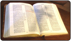 Open Bible, image from knowhimonline at flickr.com
